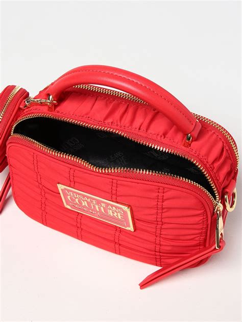 versace jeans borsa rossa|versace jeans black.